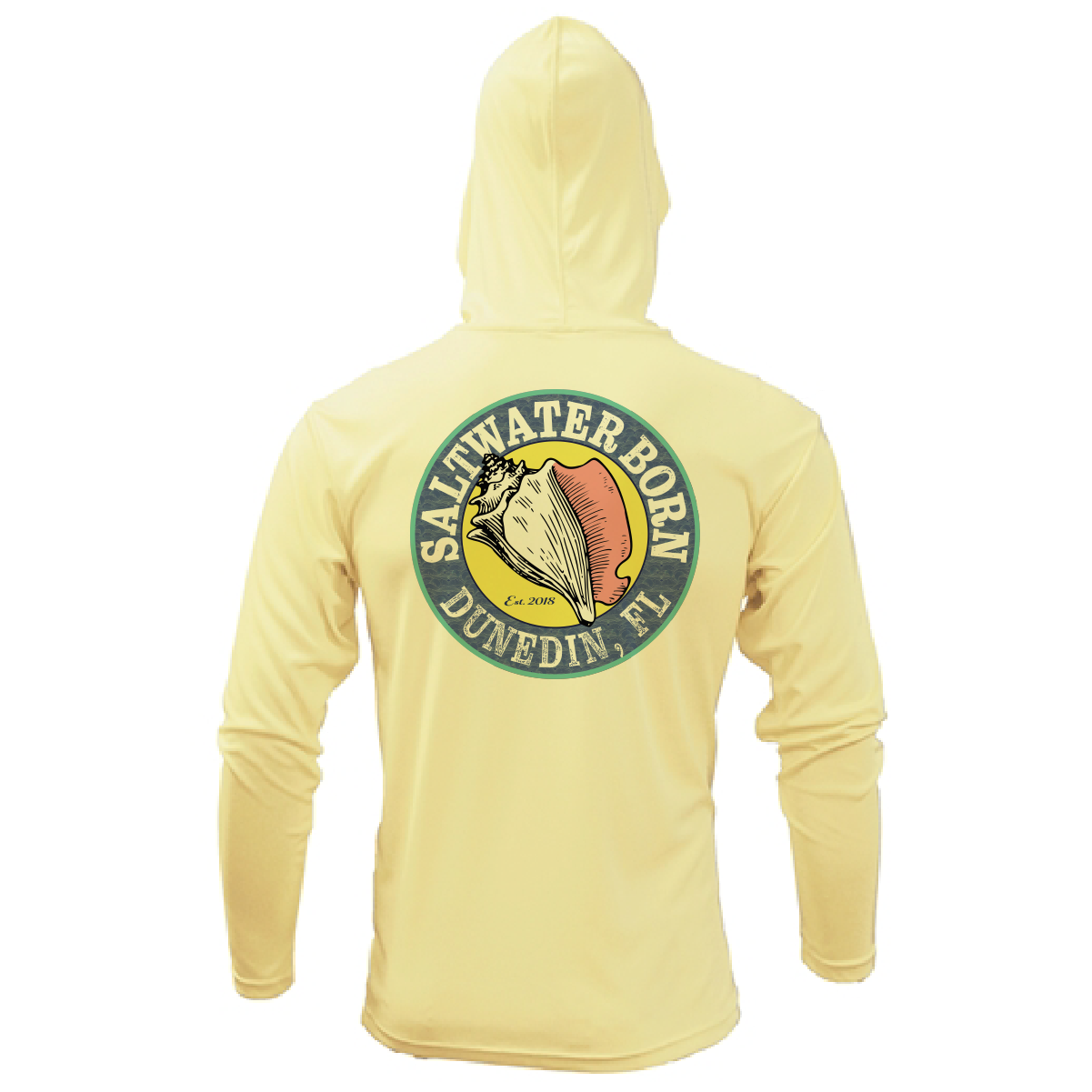Dunedin, FL State of Florida Long Sleeve UPF 50+ Dry-Fit Hoodie