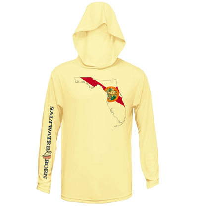 State of Florida Men's Long Sleeve UPF 50+ Dry-Fit Hoodie