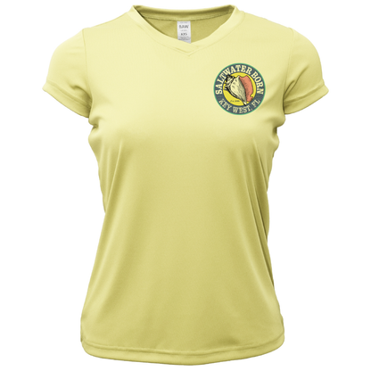 Key West, FL Kraken Women's Short Sleeve UPF 50+ Dry-Fit Shirt