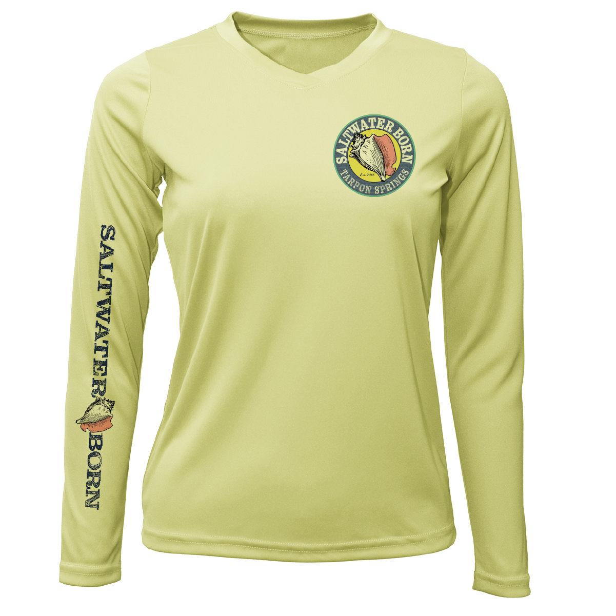 Tarpon Springs, FL Kraken Women's Long Sleeve UPF 50+ Dry-Fit Shirt