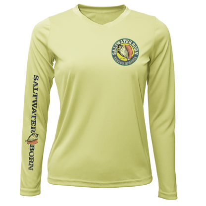 Tarpon Springs, FL Kraken Women's Long Sleeve UPF 50+ Dry-Fit Shirt