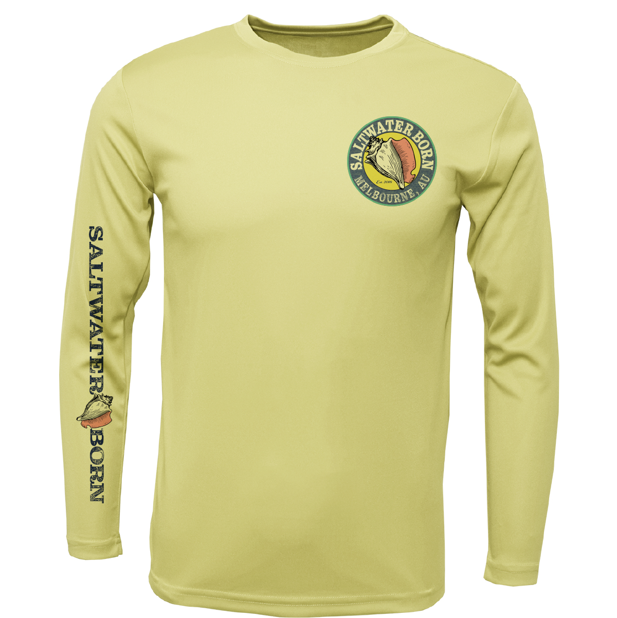 Melbourne, Australia Kraken Long Sleeve UPF 50+ Dry-Fit Shirt