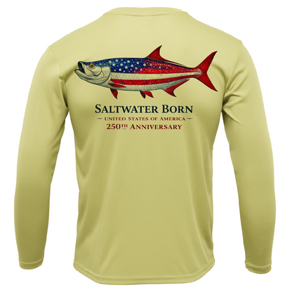 250th Action Tarpon Girl's Long Sleeve UPF 50+ Dry-Fit Shirt