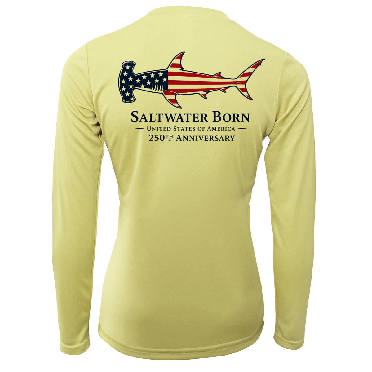 250th Anniversary Hammerhead Women's Long Sleeve UPF 50+ Dry-Fit Shirt