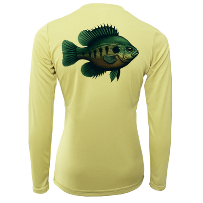Florida Freshwater Born Bluegill Women's Long Sleeve UPF 50+ Dry-Fit Shirt