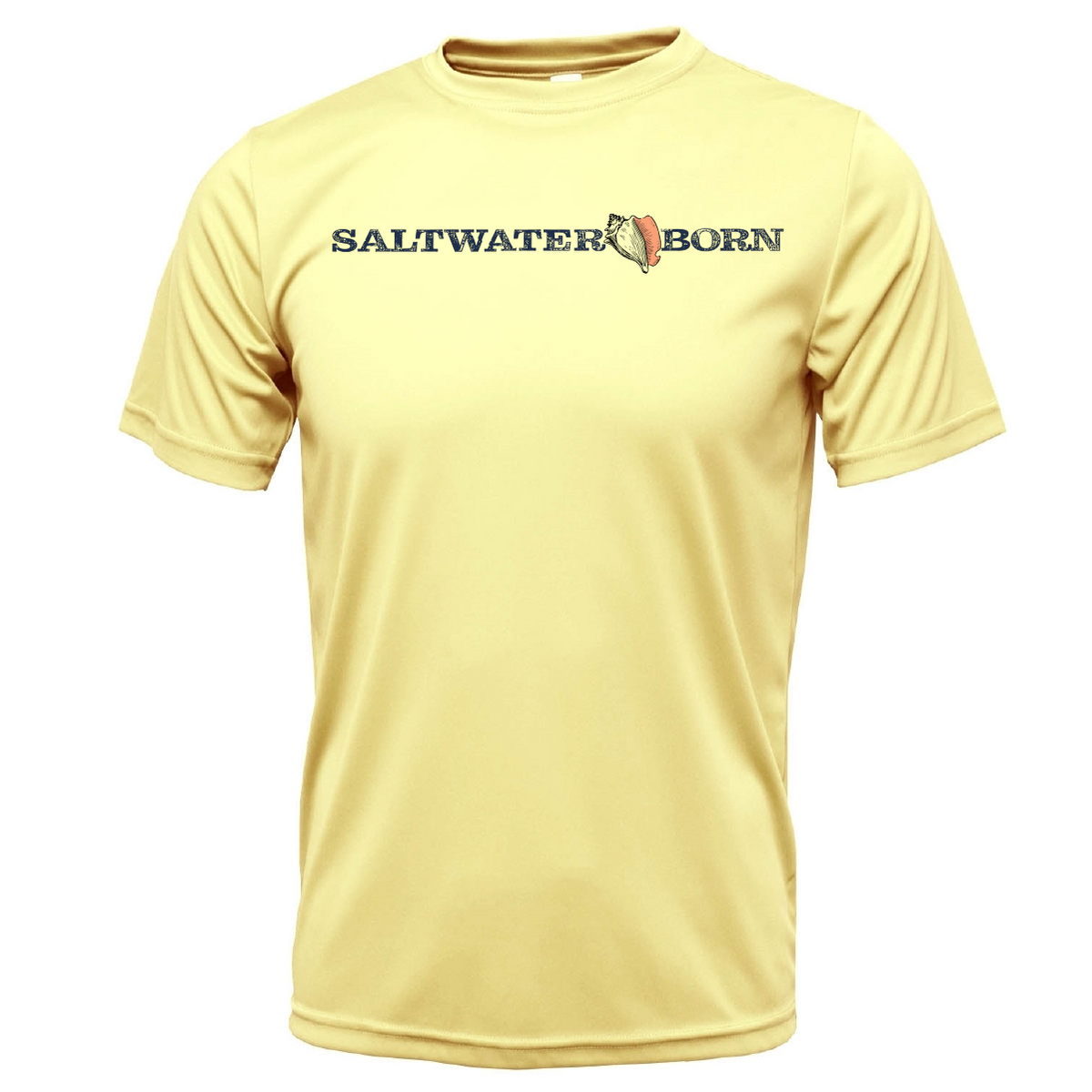 Mobile Bay, AL Shrimping Heritage Men's Short Sleeve UPF 50+ Dry-Fit Shirt
