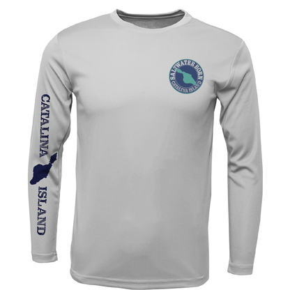 Catalina Island Blue Marlin Long Sleeve UPF 50+ Dry-Fit Shirt