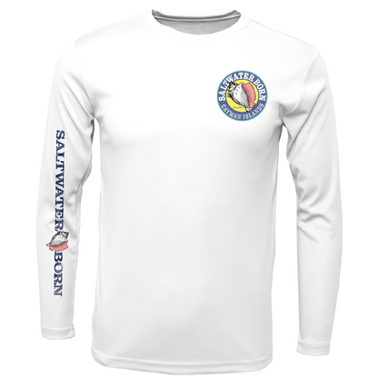 Cayman Islands Kraken Men's Long Sleeve UPF 50+ Dry-Fit Shirt