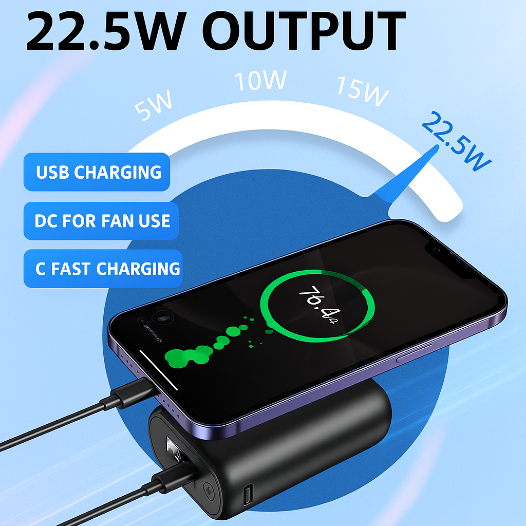 LITEGUEST 20,000 mAh Ultra-Compact Power Bank – Heated & Cooling Ready