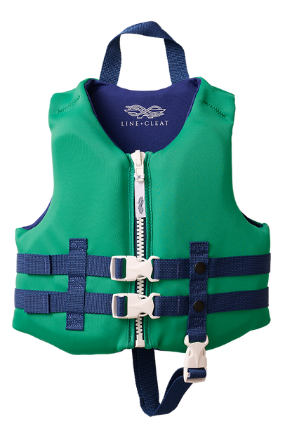 Green USCG Life Jacket (30-50 lbs)