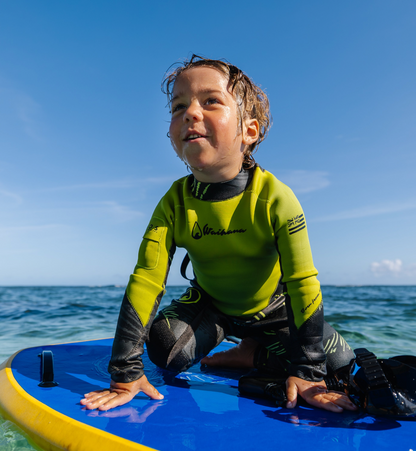 Children's Lime Fishbone Steamer