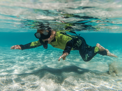 Children's Lime Fishbone Steamer