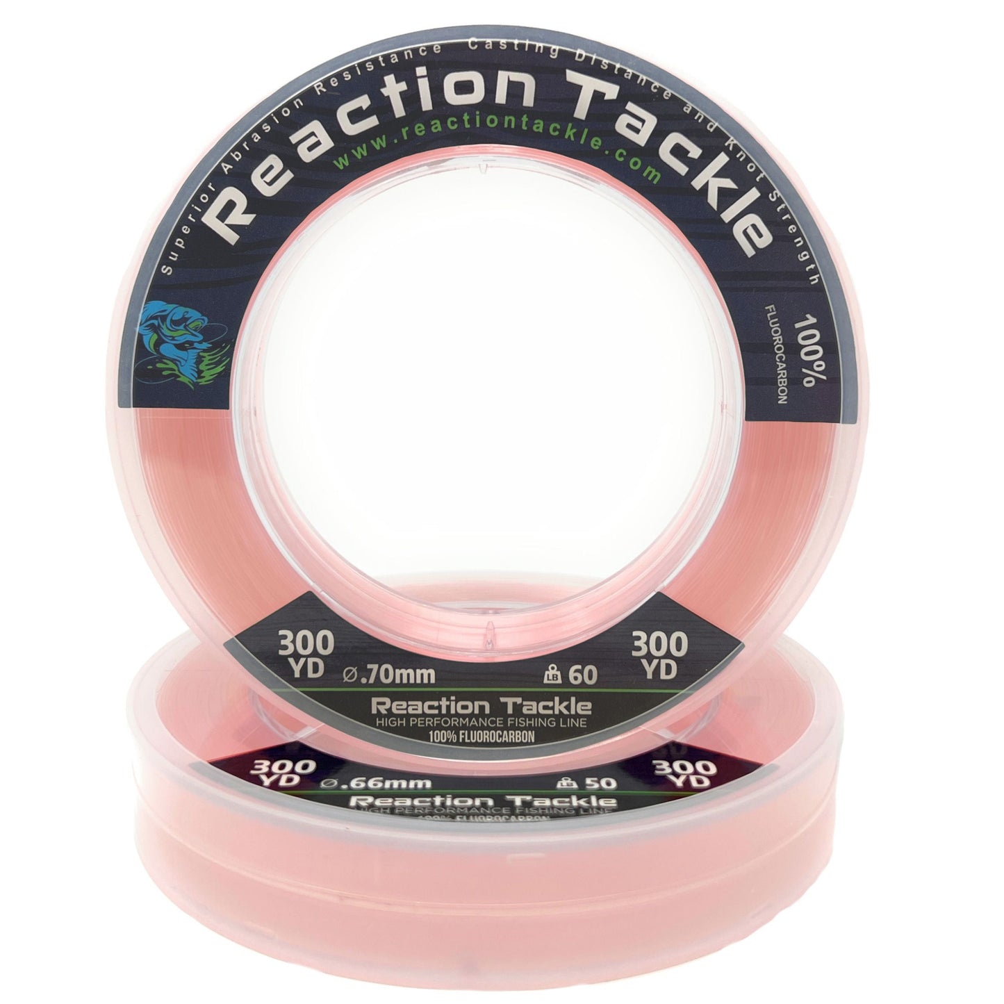 Reaction Tackle 100% Pure Fluorocarbon Fishing Line