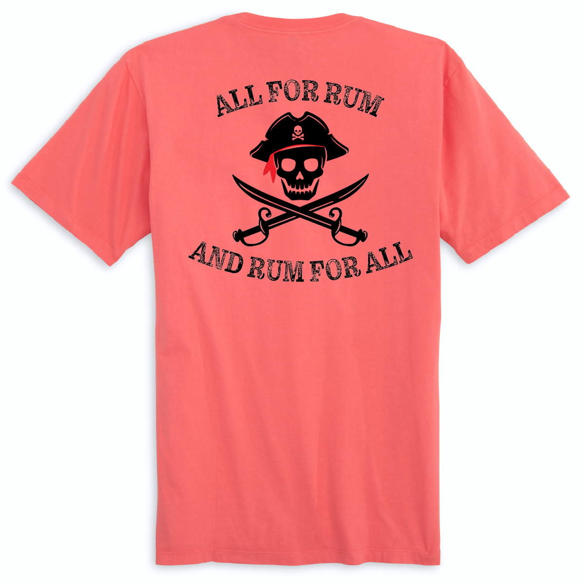 New York Freshwater Born Men's "All For Rum and Rum For All"