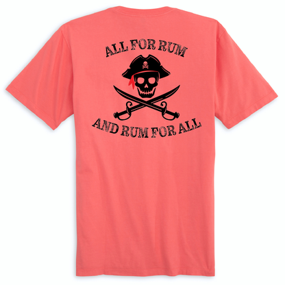New York Freshwater Born Men's "All For Rum and Rum For All"