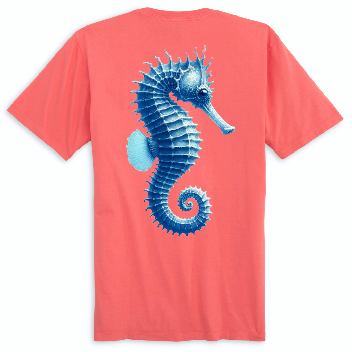 Key West, FL Seahorse Women's Organic Cotton Tee