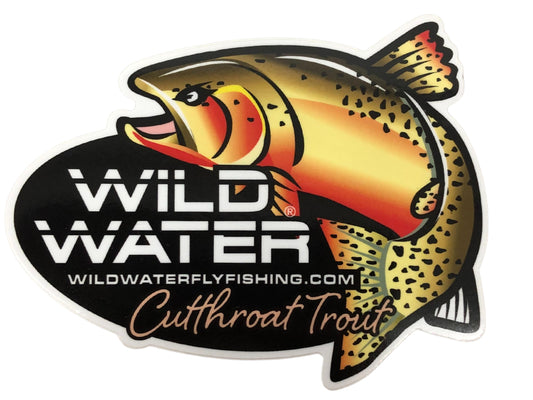 Wild Water Cutthroat Trout Sticker | SendIt Sailing