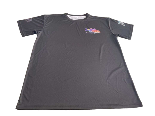 VW Moana Kali Black Dri Fit T-Shirt (Adult/Keiki)