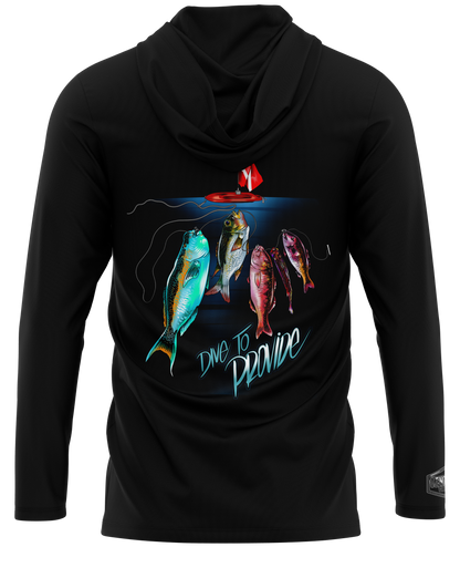 Dive To Provide Dri Fit Hoodie (Adult/Keiki)