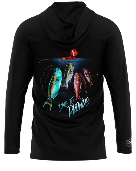 Dive To Provide Dri Fit Hoodie (Adult/Keiki)