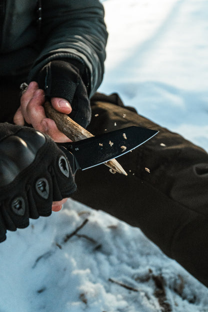 The Clip Point Folding Pocket Knife Giftset for Men and Women (Grey and Red)