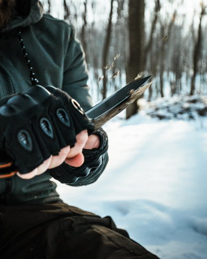 The Clip Point Folding Pocket Knife Giftset for Men and Women (Grey and Red)