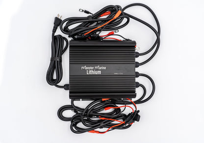 4 Bank Lithium/AGM/Lead Marine Waterproof Battery Charger