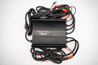 5 Bank Lithium/Lead/AGM Marine Waterproof Battery Charger