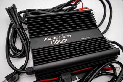 3 Bank Lithium/AGM/Lead Marine Waterproof Battery Charger