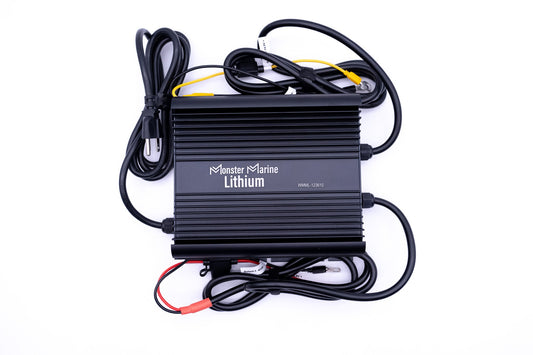 Dual 12v & 36v marine waterproof Lead/AGM/Lithium charger