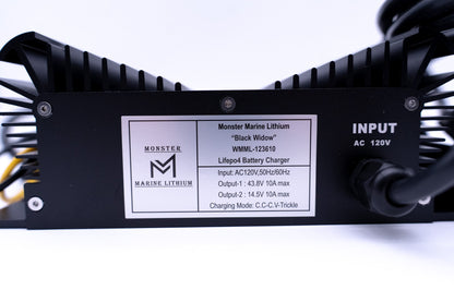 Dual 12v & 36v marine waterproof Lead/AGM/Lithium charger