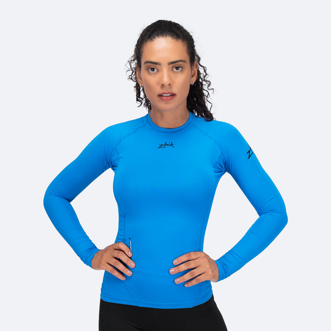 Zhik Women's Eco Spandex LT Long Sleeve Baselayer Top | SendIt Sailing