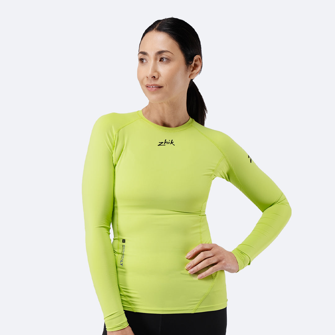 Zhik Women's Eco Spandex LT Long Sleeve Baselayer Top | SendIt Sailing