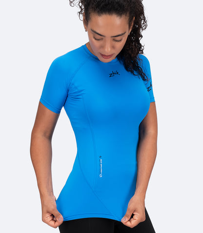 Zhik Women's Eco Spandex LT Short Sleeve Baselayer Top | SendIt Sailing