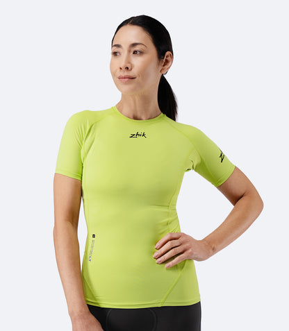 Zhik Women's Eco Spandex LT Short Sleeve Baselayer Top | SendIt Sailing
