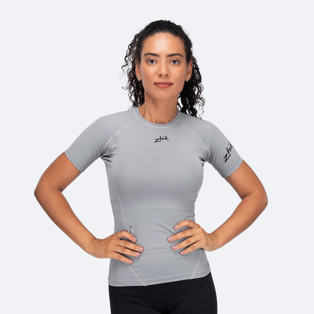 Zhik Women's Eco Spandex LT Short Sleeve Baselayer Top | SendIt Sailing