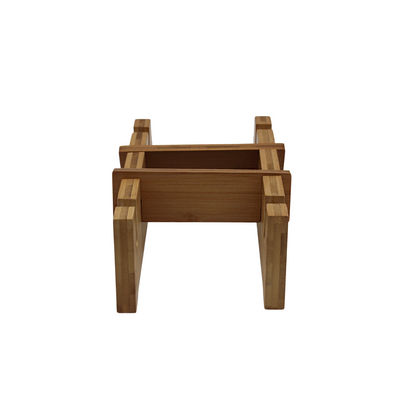 Double Bamboo Skateboard Floor Stand