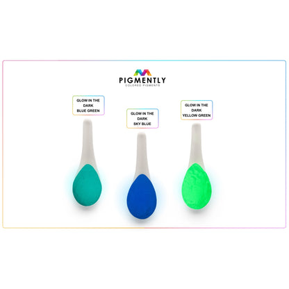 Yellow/Green Glow in the Dark Epoxy Powder Pigment