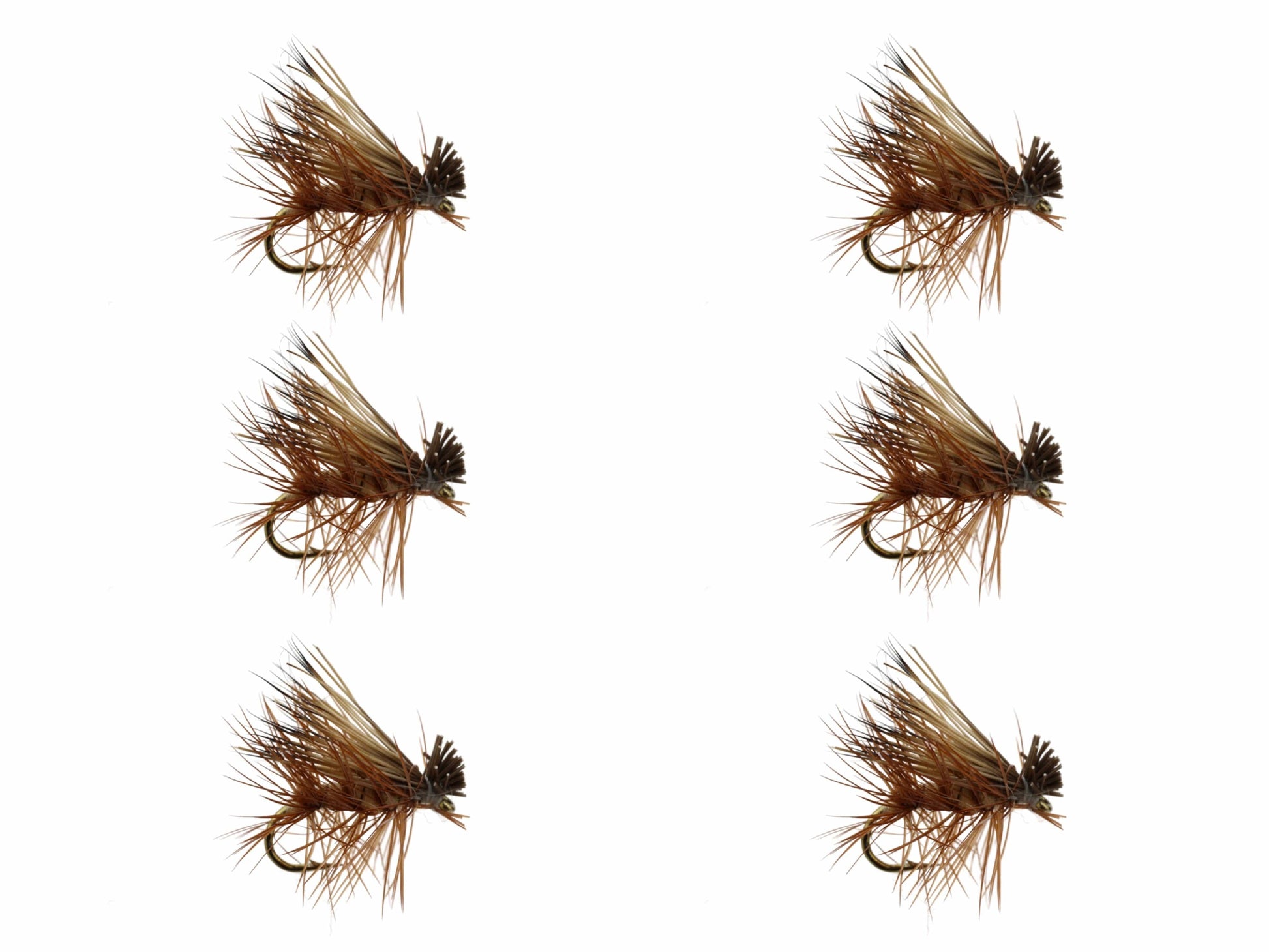 Wild Water Fly Fishing Tan Elk Caddis, Size 14 (Qty 6) | SendIt Sailing