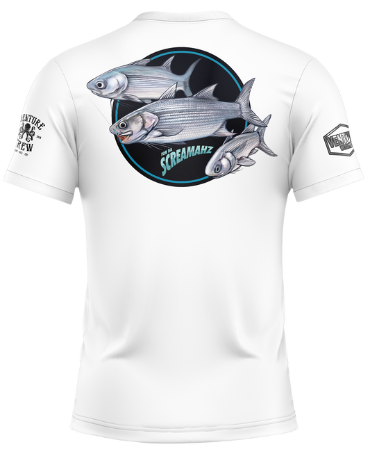 FDS Moi White Dri Fit T-Shirt (Adult/Keiki)