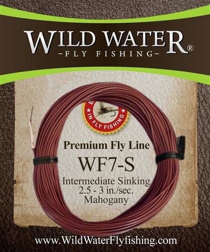 Wild Water Fly Fishing Weight Forward 7 Weight Intermediate Sinking Fly Line | SendIt Sailing