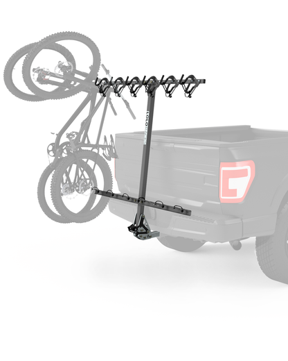 Lolo Racks 6 Bike Rack with Foot Activated Tilt
