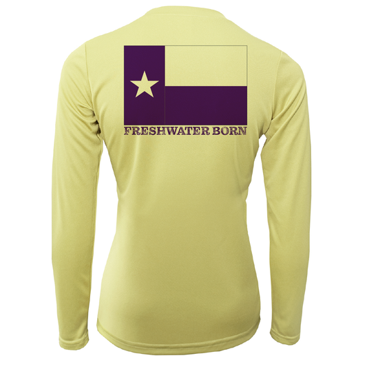 Fort Worth Freshwater Born Women's Long Sleeve UPF 50+ Dry-Fit Shirt