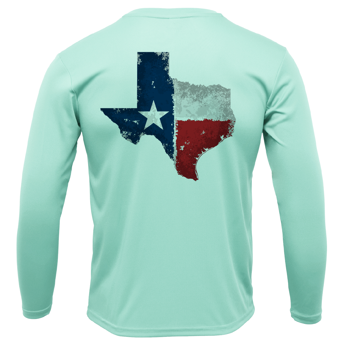 State of Texas Freshwater Born Boy's Long Sleeve UPF 50+ Dry-Fit Shirt