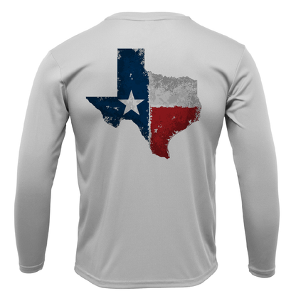 State of Texas Freshwater Born Boy's Long Sleeve UPF 50+ Dry-Fit Shirt