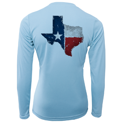 State of Texas Freshwater Born Women's Long Sleeve UPF 50+ Dry-Fit Shirt