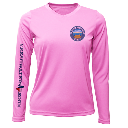 State of Texas Freshwater Born Women's Long Sleeve UPF 50+ Dry-Fit Shirt