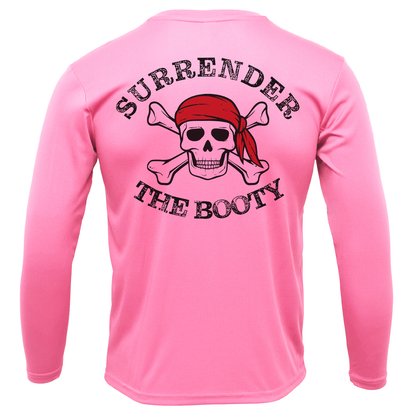 Florida Freshwater Born "Surrender The Booty" Girl's Long Sleeve UPF 50+ Dry-Fit Shirt