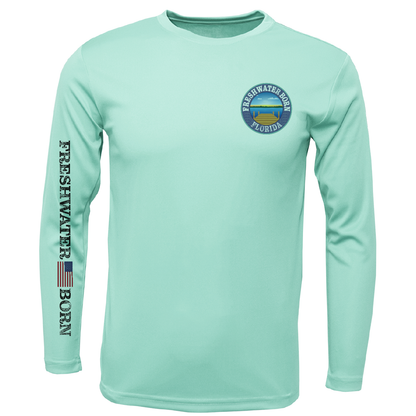 Florida Freshwater Born "Surrender The Booty" Girl's Long Sleeve UPF 50+ Dry-Fit Shirt