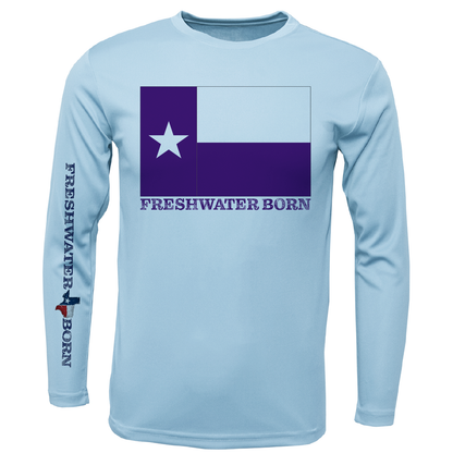 TCU Edition Freshwater Born Men's Long Sleeve UPF 50+ Dry-Fit Shirt